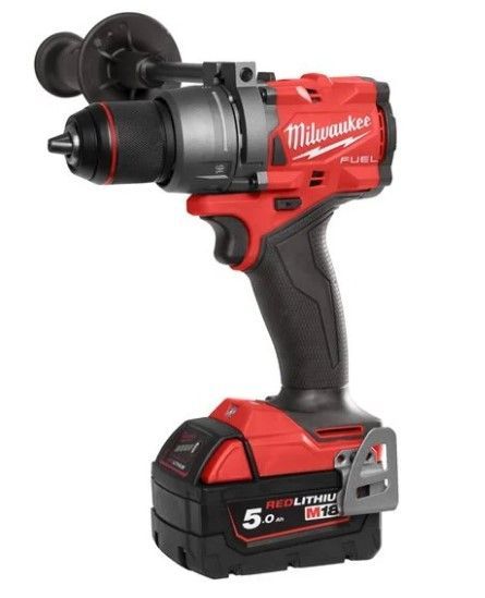Шурупокрут-дриль акумуляторний Milwaukee FPD3-502X 18В 2х5А*год 158Нм 0*2100об/хв ЗП M12-18C кейс 2.2кг
