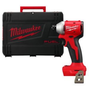 Гвинтоверт ударний акумуляторний Milwaukee M18 BLIDR-0X 18В 0-3600об/хв 190Нм кейс 1.3кг без АКБ та ЗП