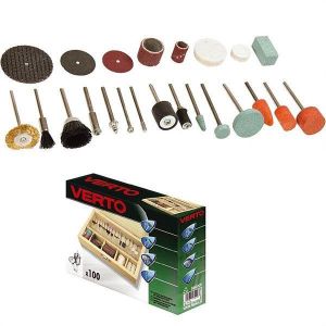 Комплект приладдя Verto для міні дриля гравера реноватора 100од