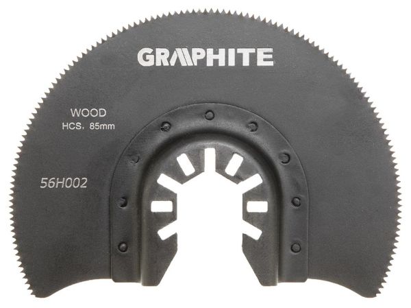 Насадка для багатофункціонального інструменту GRAPHITE, диск пильний, 85мм, HCS по дереву