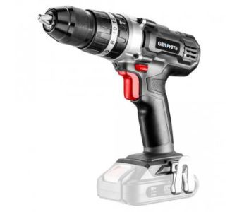 Шурупокрут-дриль ударний акумуляторний GRAPHITE Energy+ 18В 55Нм 350&#183;1250об/хв 1.3кг