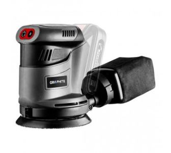 Шліфмашина ексцентрикова акумуляторна GRAPHITE Energy + 125мм 18В 9000об/хв 1.1кг без АКБ та ЗП