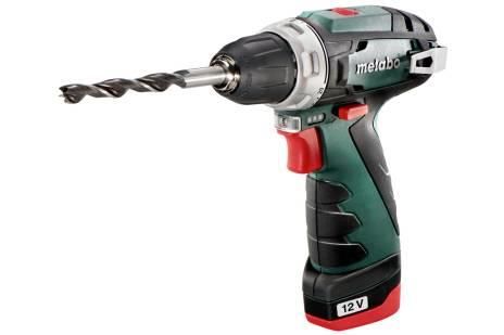 Шурупокрут-дриль акумуляторний Metabo BS 12В 1x2А&#183;год 17&#183;34Нм 0-360&#183;0-1400об/хв сумка 0.95кг
