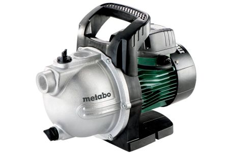 Насос садовий Metabo P 2000 G, 450Вт, 2 куб/год, висота подачі 30м, всмоктування до 8 м, 7.6 кг