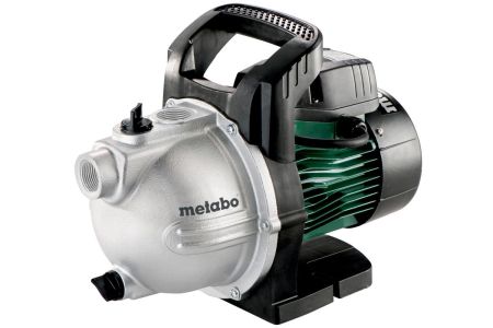 Насос садовий Metabo P 3300 G, 900Вт, 3.3 куб/год, висота подачі 45м, всмоктування до 8 м, 11.1 кг