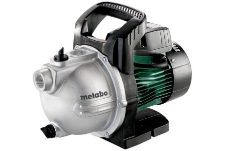 Насос садовий Metabo P 4000 G, 1100Вт, 4 куб/год, висота подачі 46м, всмоктування до 8 м, 12.2 кг