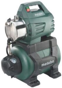 Насосна станція Metabo HWW 4500/25 Inox, 1300 Вт, 4.5 куб/год, висота подачі 48м, всмоктування до 8 м, ресивер 24л, 17.1кг