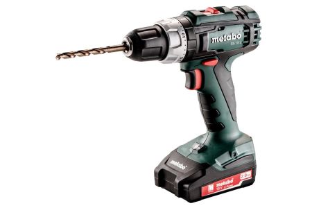Шурупокрут-дриль акумуляторний Metabo BS-18-L 18В 2x2А*год 25*50Нм 0-450*0-1800об/хв 1.6кг