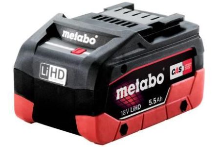 Акумулятор Metabo LIHD 18В 5.5А&#183;год 0.98кг