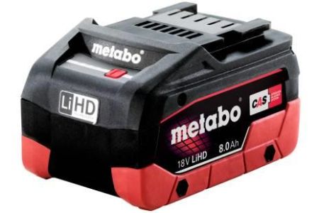 Акумулятор Metabo LIHD 18В 8А&#183;год 0.98кг
