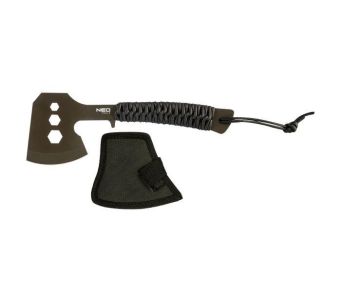 Сокира універсальна Neo Tools руків&#39;я сталеве з паракордом 3 отвори для відкручування гвинтів M10 M13 M16 26см 266г нейлоновий чохол