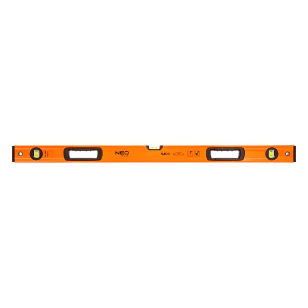 Рівень Neo Tools S 400 алюмінієвий, 100см, 3 капсули, 2 отвори для рук