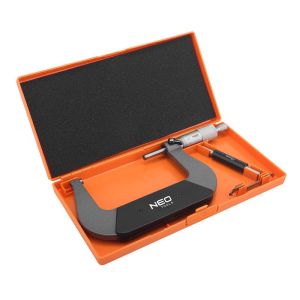 Мікрометр Neo Tools з верн'єром 75-100мм, +/-0.01мм/м