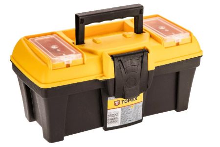 Ящик для інструменту TOPEX, 12&quot;, органайзер в кришці, 15х29х14см, пластмаса
