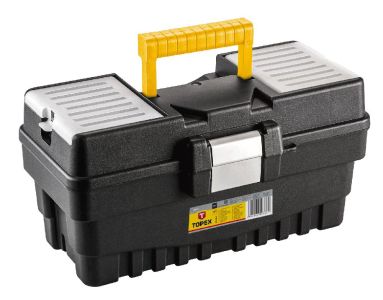 Ящик для інструменту TOPEX, 15&quot;, органайзер в кришці, 18.9х37.4х19.8см, пластмаса