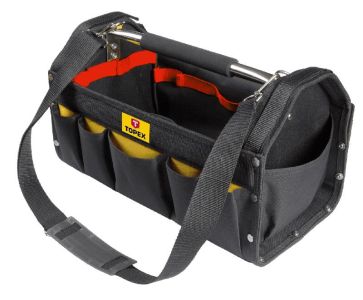Сумка для інструменту TOPEX, 19&quot;, відкрита, кордура, 24х42х22см