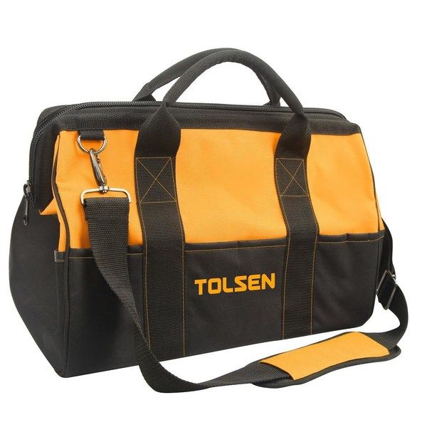 Сумка для інструменту Tolsen Профі, 17", жорстка конструкція, 50х43х43см