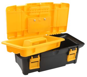 Ящик для інструменту Tolsen, органайзер в кришці, 8 секцій, 34x18x13см, пластмаса, 0.67кг