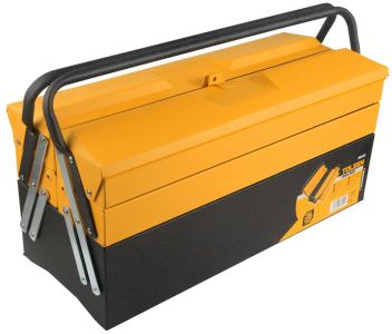 Ящик для інструменту Tolsen Профі, 2 розсувні секцій, 3 рівня, 49.5x20x29см, метал, 5.1кг