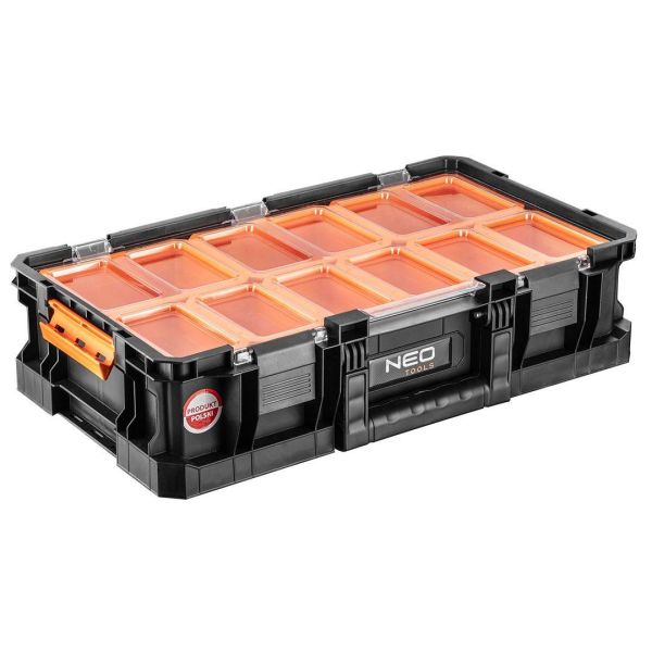 Органайзер модульної системи Neo Tools II, 9 контейнерів, 13х53x31см