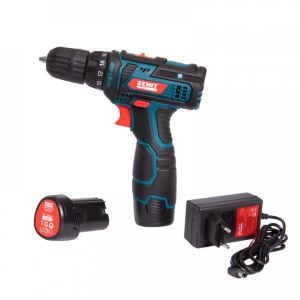 Шурупокрут-дриль акумуляторний Зеніт ЗША-12 Р2 Li 12В 2х1.3А*год 26Нм 400*1400об/хв 1кг