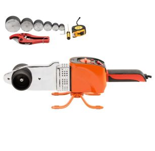 Паяльник для пластикових труб Tekhmann TPW-2406 2400Вт 50-300&#176;C насадки 20 25 32 40 50 63мм 4кг