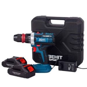 Шурупокрут-дриль акумуляторний Зеніт Профі ЗПША-21/20 DFR 21В 2х2А*год 25Нм 350*1500об/хв 1.2кг