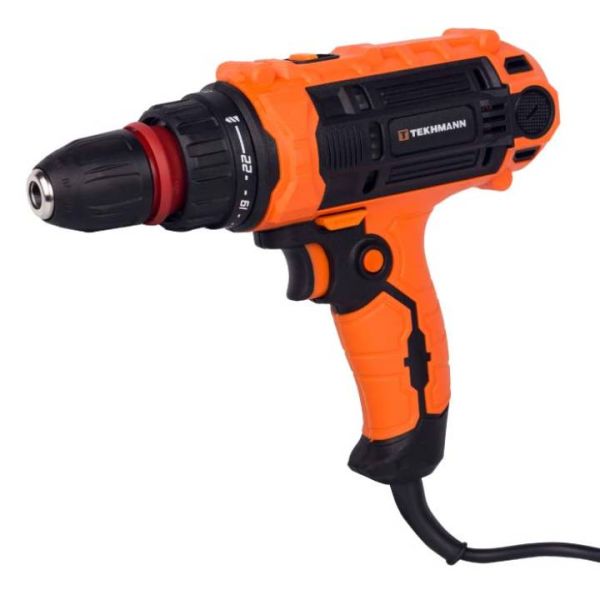 Шурупокрут-дриль Tekhmann TED-650/2 DFR 650Вт 40Нм 450&#183;1700об/хв 1.4кг