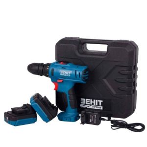 Шурупокрут-дриль акумуляторний Зеніт Профі ЗПША-12/15 DFR/B 12В 2х1.5А*год 25Нм 350*1500об/хв 1кг