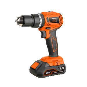 Шурупокрут-дриль акумуляторний Tekhmann TCD-45/i20 BS KITBOX 20В 45Нм 1x2.0А*год 0-400*1500об/хв 1.7кг