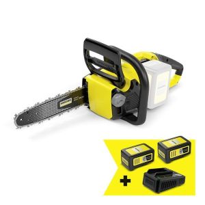 Пила ланцюгова акумуляторна Karcher CNS 18-30 Battery 18В акб 2х5А&#183;год шина 30см швидкозарядне ЗП 3.2кг