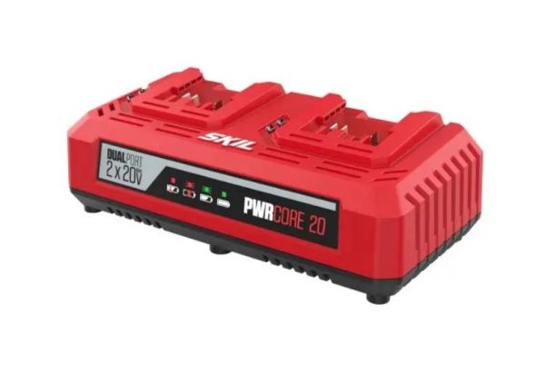 Зарядний пристрій SKIL 3128 AA 20В 2.4А двопортовий 0.9кг