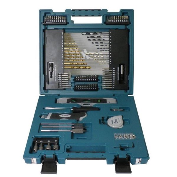 Набір біт та свердел Makita D-31778 104шт комбінований кейс