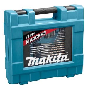 Набір біт та свердел Makita D-37194 200шт кейс