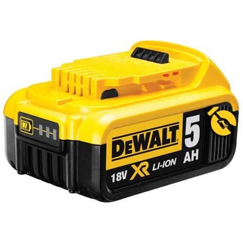 Акумулятор DeWalt 18В Li-lon 5А*год 0.65кг
