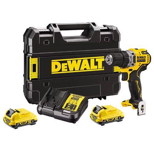 Дриль-шурупокрут DeWalt безщітковий XR Li-Ion 12В акб 2х2А*год 57.5Нм 425-1500об/хв патрон 10мм ЗП кейс 1.1кг