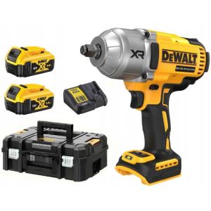 Гайковерт ударний DeWalt XR Li-Ion безщітковий 18В акб 2х5А*год 1898Нм 2300об/хв 2200уд/хв 1/2" ЗП кейс 2.9кг