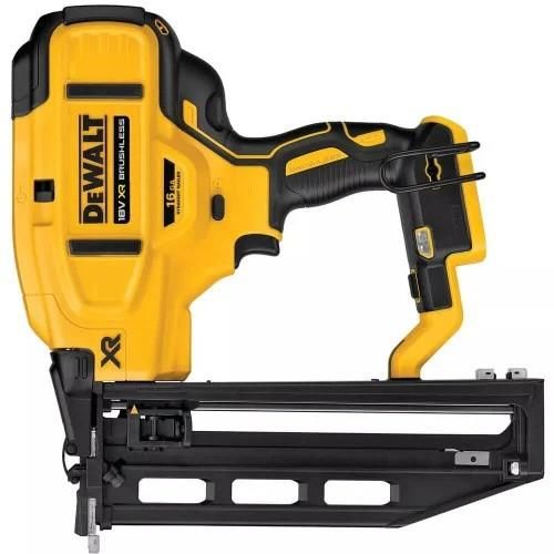 Цвяхозабивач акумуляторний DeWalt 18В XR Li-Ion безщітковий D1.6 цвяхи 32-64мм 2.4кг без АКБ та ЗП