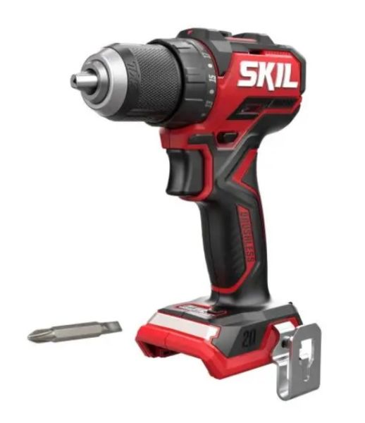 Шурупокрут-дриль акумуляторний SKIL 3065 CA Compact 20В безщітковий 60Нм 500&#183;1800об/хв 0.9кг без АКБ та ЗП