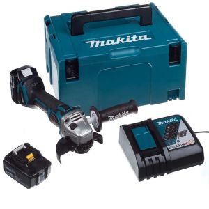 Шліфмашина кутова акумуляторна Makita DGA504RTJ 125мм LXT 18В 2х5А&#183;год 8500об/хв 2.3кг