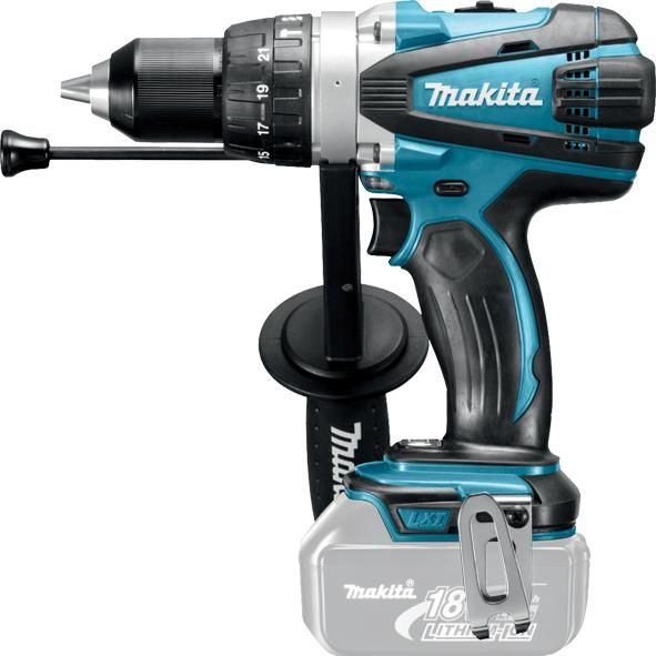 Шурупокрут-дриль акумуляторний Makita DHP458Z 18В 58&#183;91Нм 0-400&#183;0-2000об/хв 2.3кг без АКБ та ЗП