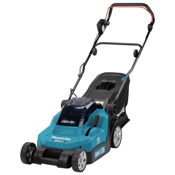 Газонокосарка акумуляторна Makita LXT DLM 18+18В акб 2х4А*год 38см 40л 20-75мм 14.5кг