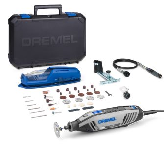 Шліфмашина шліфувально-гравірувальна Dremel 4250 3-45 175Вт 5000-35000об/хв 45 насадок + гнучкий вал 0.6кг