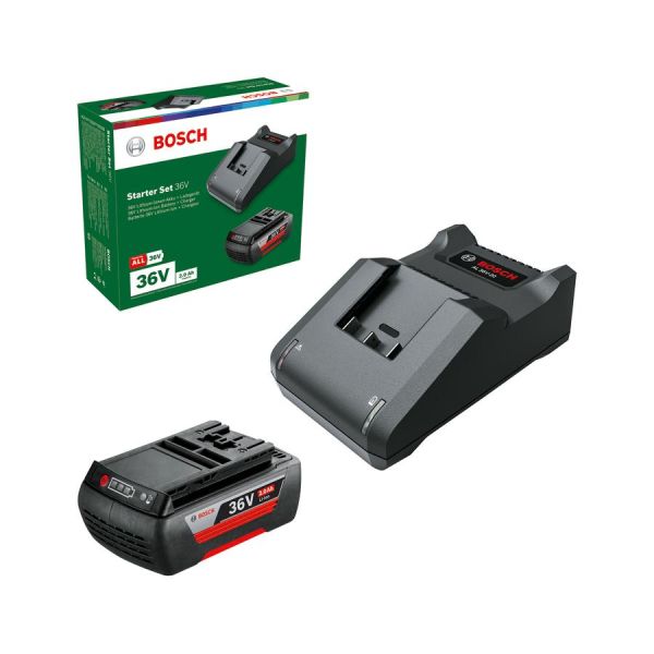 Набір акумулятора та зарядного пристрою Bosch GBA 36V 2.0Ah ЗП AL 36V-20