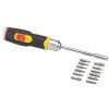 Викрутка Stanley FatMax набір 13шт, бітотримач реверсний, 12 біт, SL,PH,PZ,Torx