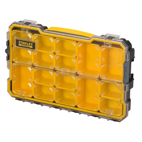 Органайзер Stanley FatMax Pro, 14 контейнерів, 7.4х44.6x26.7, пластик, IP53