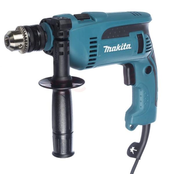Дриль ударний Makita HP1640 680Вт зубчастий патрон 13мм 0-2800об/хв 2кг