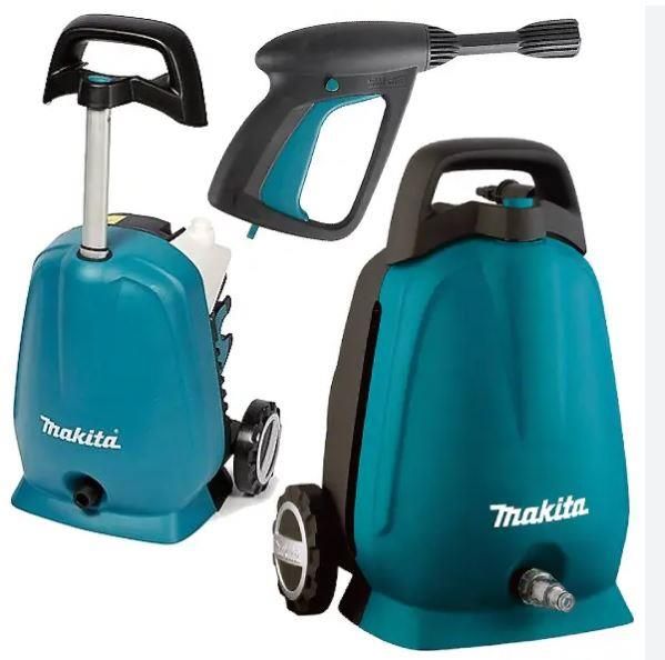 Мінімийка високого тиску Makita HW102 1300Вт 100бар 360л/год шланг 5м 5.8кг