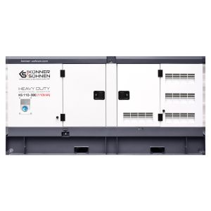 Генератор дизельний Konner&amp;Sohnen KS 110-3BE, 230/400В, 3 фази, 100кВа, електростартер, передстартовий підігрів, двигун Baudouin, 1446кг