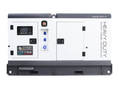 Генератор дизельний Konner&amp;Sohnen KS 18-1DE-G, 230В, 17.6кВт, електростартер, двигун Deutz, 852кг